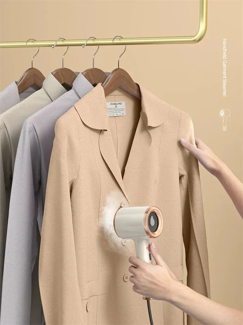 Mini Portable Handheld Garment Steamer – Travel & Home Fabric Steam Iron with US Plug, Vertical Clothes Steame