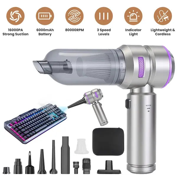 Portable 4-in-1 Vacuum & Air Blower 16000PA